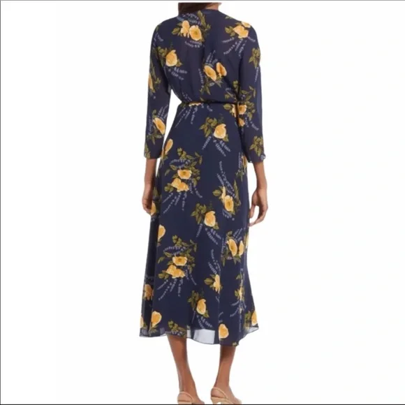 Reformation Alessandra NWOT Wrap Dress - Picture 3 of 4